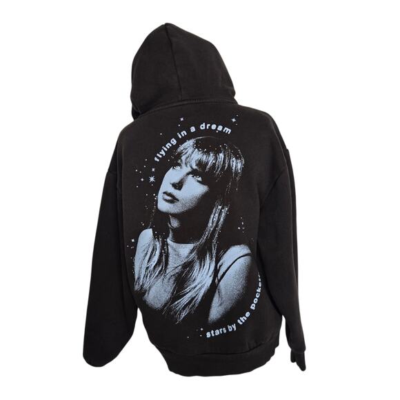Taylor Swift Midnights Flying in a Dream Hoodie Sweatshirt Brown Unisex XS - Picture 1 of 10